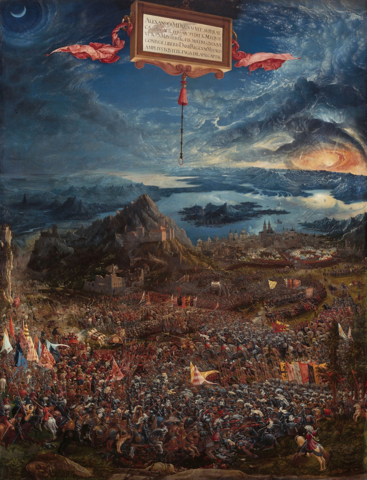 The Battle of Alexander at Issues