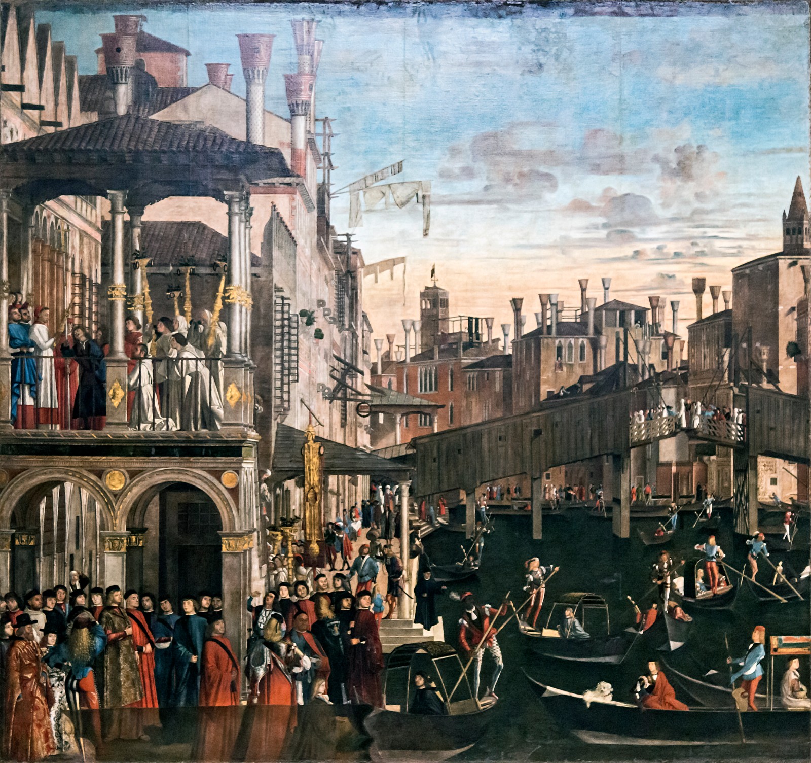 Miracle of the Relic of the Cross at the Ponte di Rialto