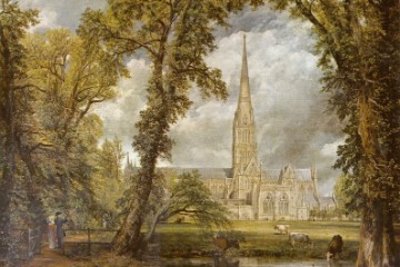 Salisbury Cathedral from the Bishop's Grounds